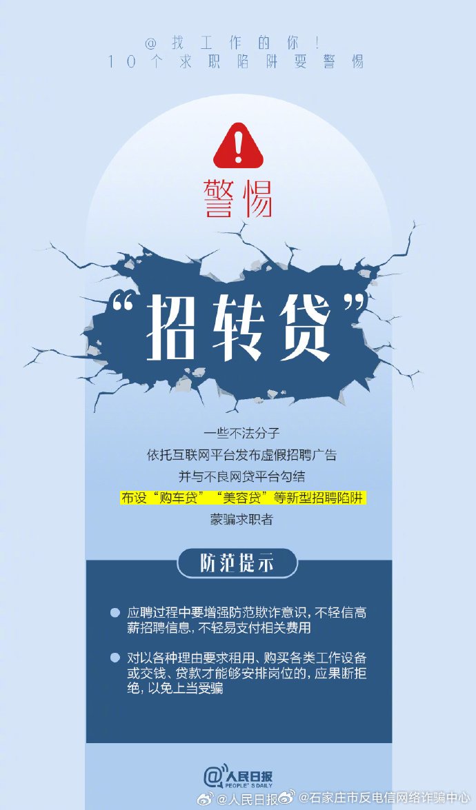 @找工作的你